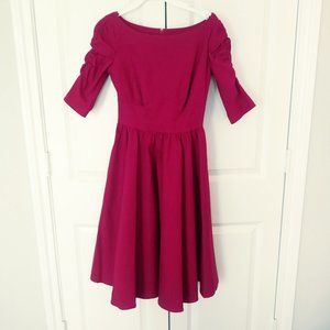 Alicia Estrada Red Dress, size S.